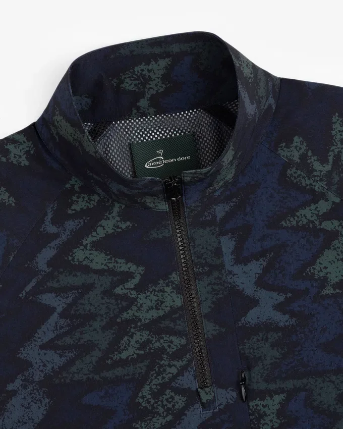ALD Golf Nylon-tröja med kvartslås
