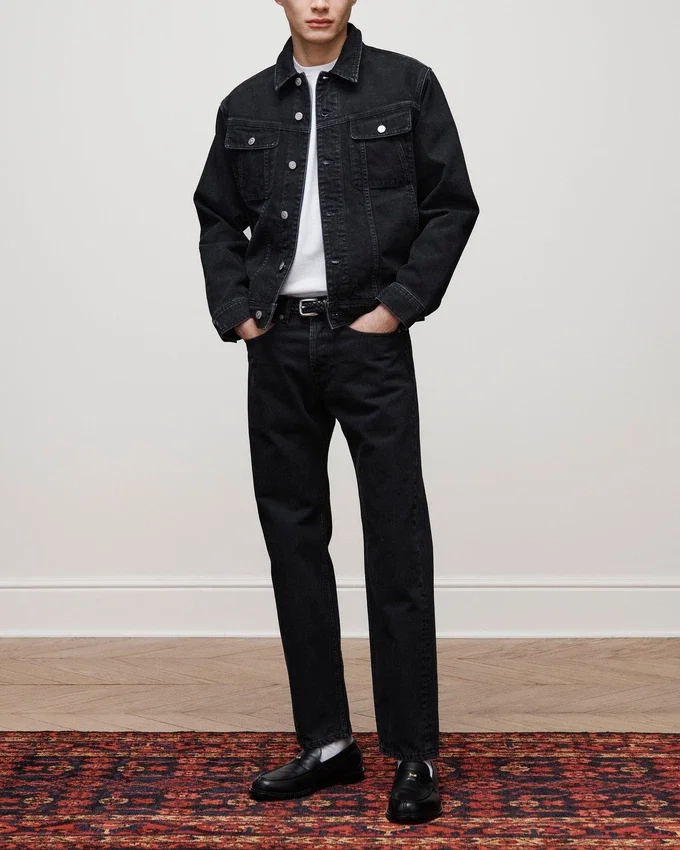 ALD-jeans i smal rak passform