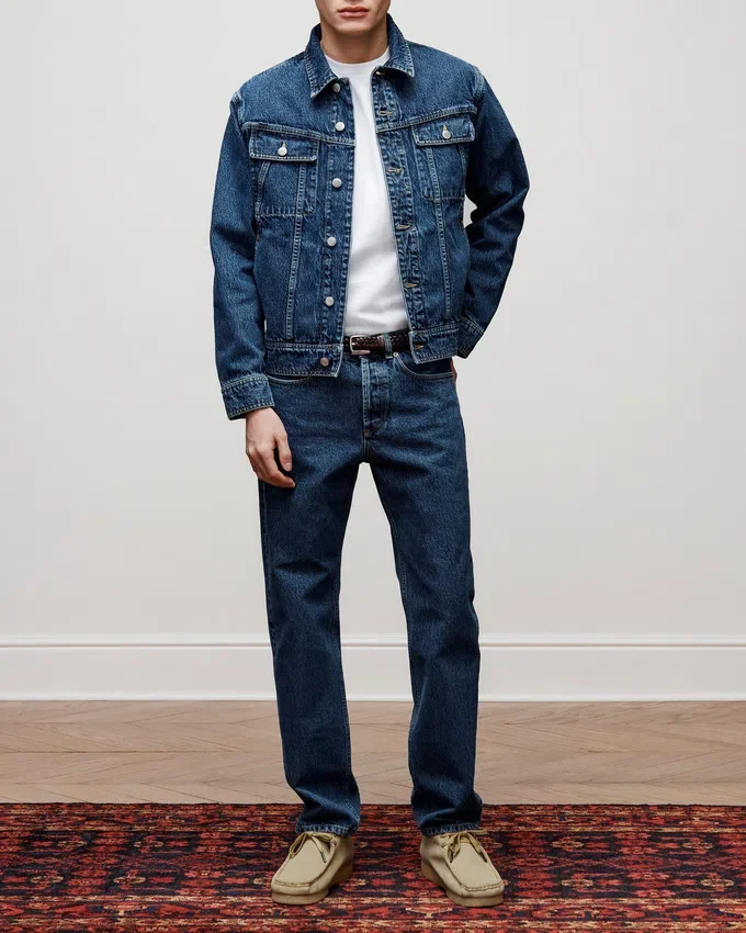 ALD-jeans i smal rak passform