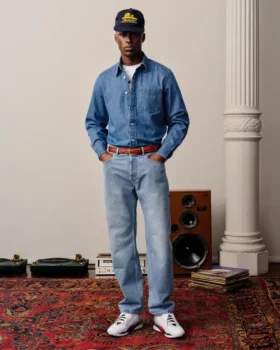 ALD-jeans med rak passform