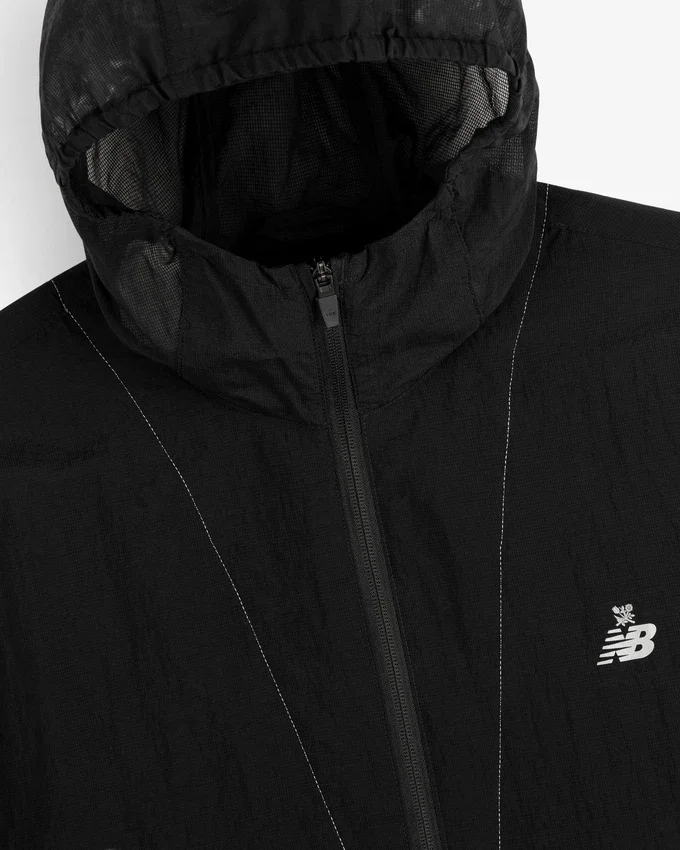 ALD / New Balance andningsbar tröja med halv dragkedja
