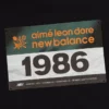 ALD / New Balance löpartröja med nummerlapp