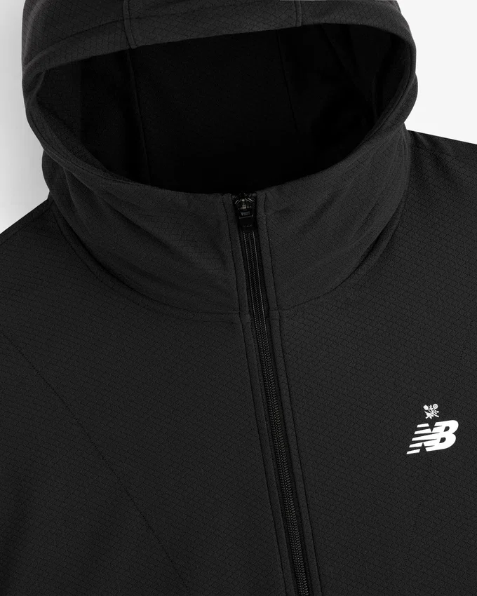 ALD / New Balance uppvärmningshoodie med hel dragkedja