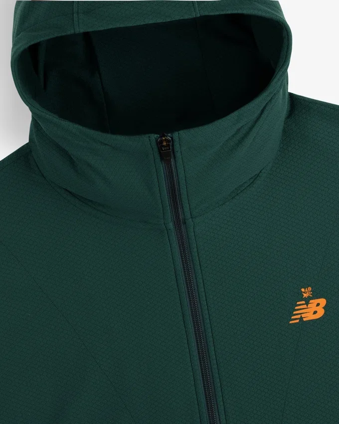 ALD / New Balance uppvärmningshoodie med hel dragkedja
