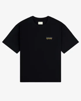 ALD / T-shirt med Technics-logotyp