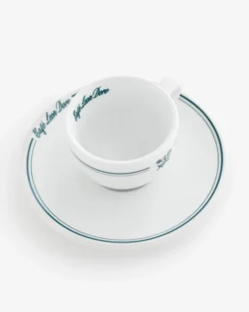 Café Leon Dore espressokopp och fat (6-pack)