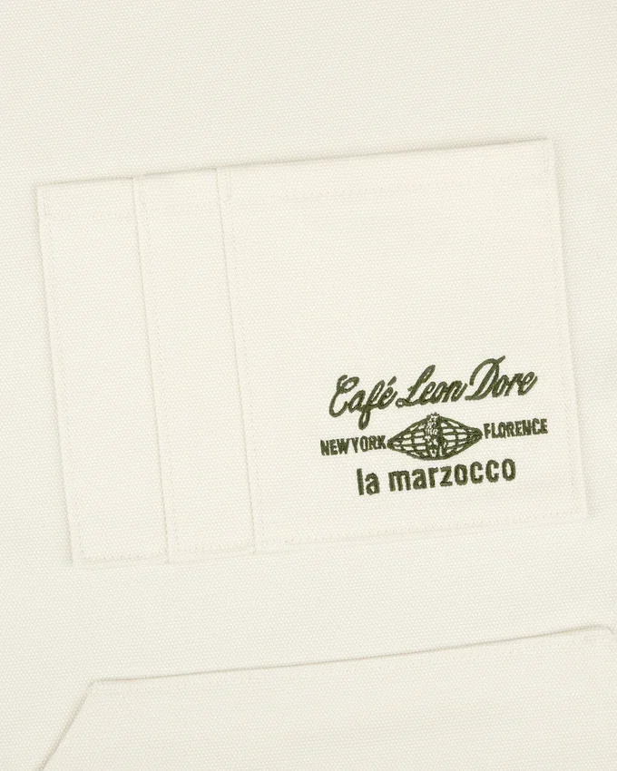 Café Leon Dore / La Marzocco-förkläde