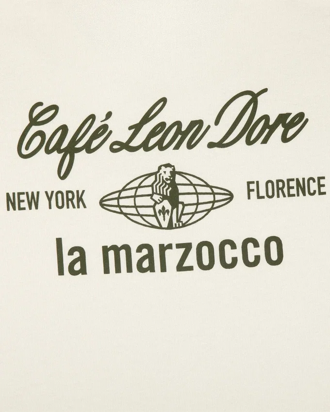 Café Leon Dore / La Marzocco-T-shirt