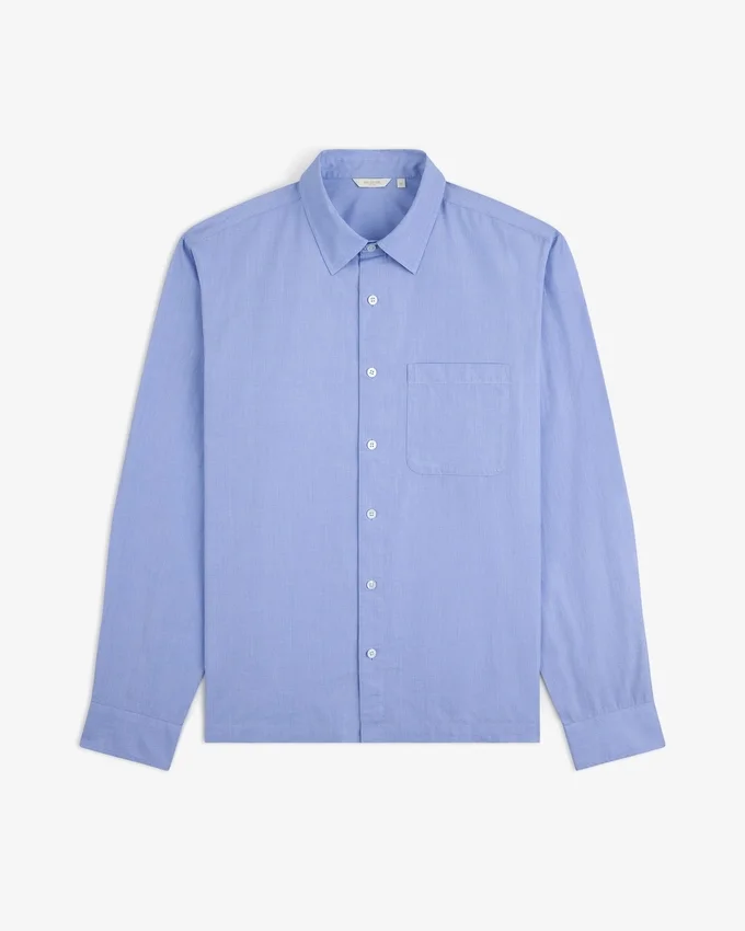 Casualskjorta i poplin