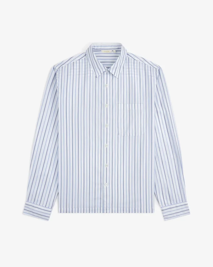 Casualskjorta i poplin