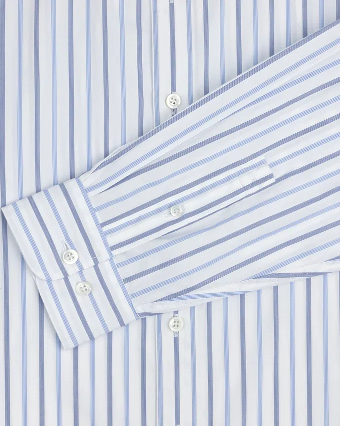Casualskjorta i poplin