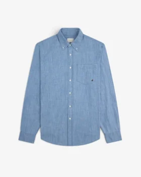 Chambray-skjorta med vapensköld