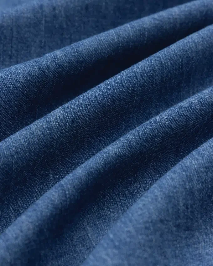Chambray-skjorta med vapensköld