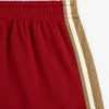 Court-shorts i färgblock
