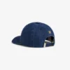 Denim-keps med text