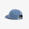 Denim-keps med text