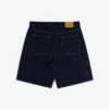 Denimshorts med sköljtvätt