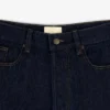 Denimshorts med sköljtvätt