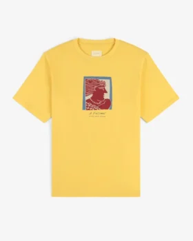Fassianos-T-shirt med porträtt