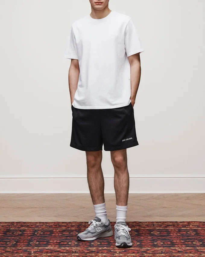 Gymshorts med logotyp