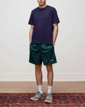 Gymshorts med logotyp