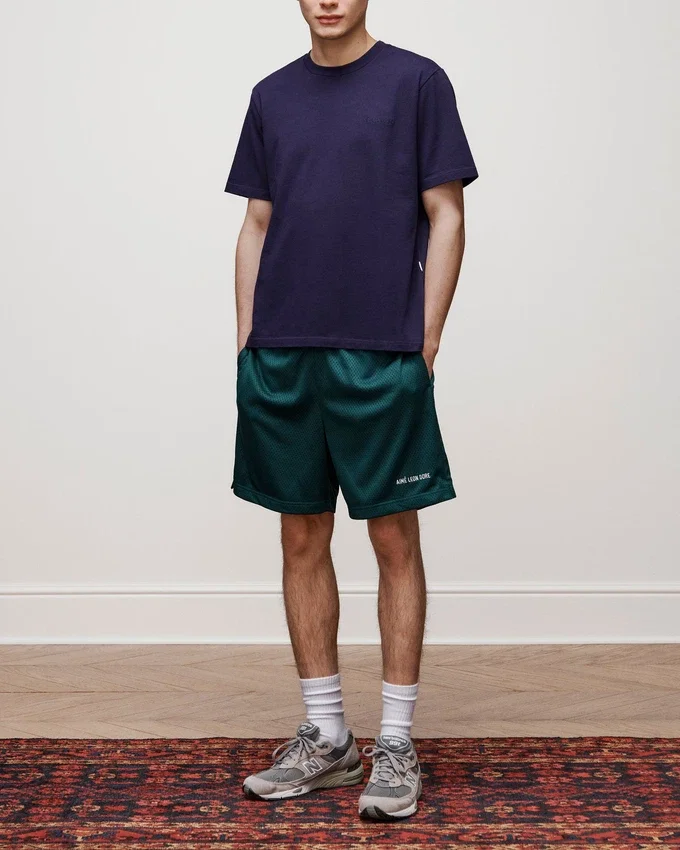 Gymshorts med logotyp