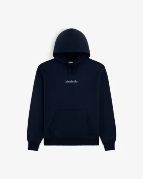 Huvtröja med broderad logotyp