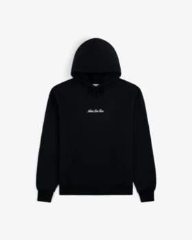 Huvtröja med broderad logotyp