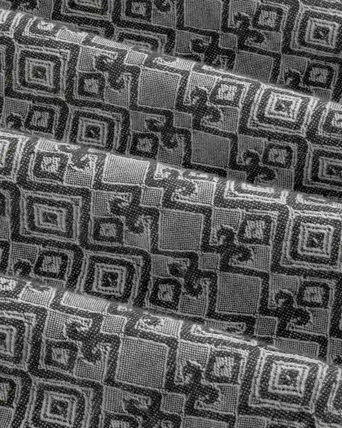 Jacquard-fritidsskjorta