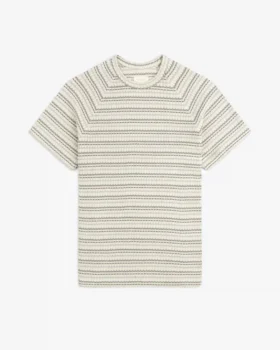 Jacquardrandig T-shirt