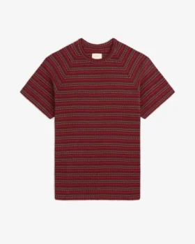 Jacquardrandig T-shirt