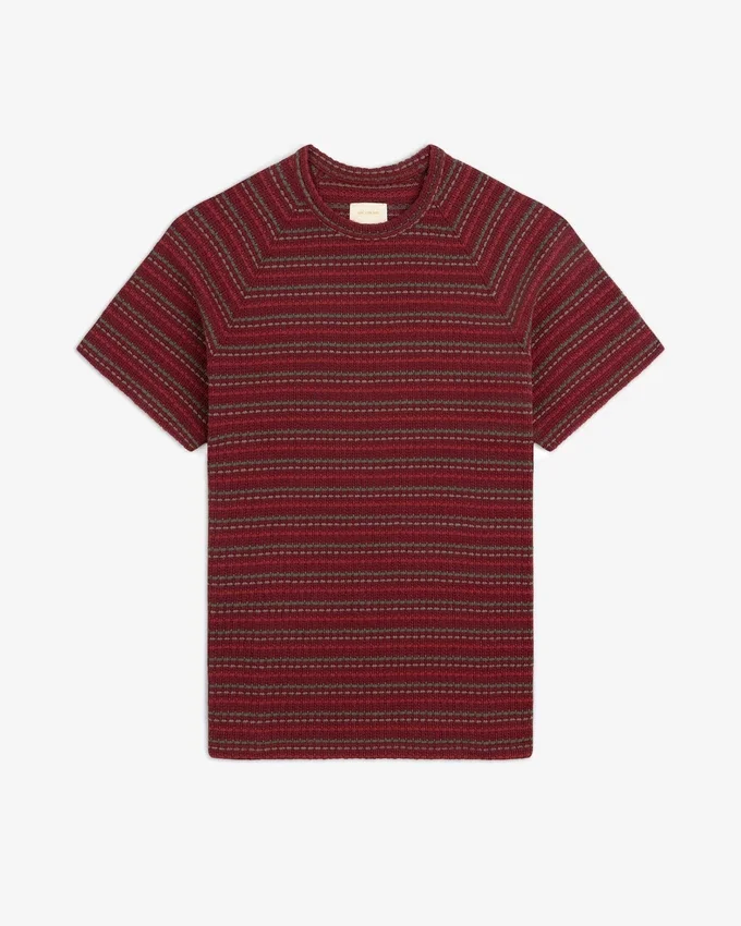Jacquardrandig T-shirt