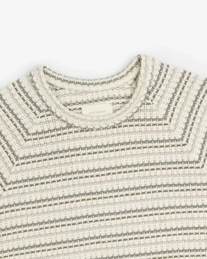 Jacquardrandig T-shirt