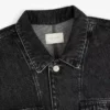 Jeansjacka i truckerstil