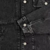 Jeansjacka i truckerstil