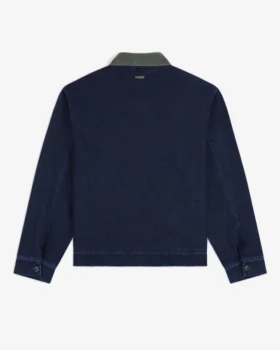 Jeansjacka med dragkedja