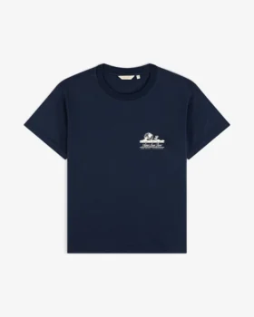 Kort Unisphere-T-shirt i aloe-blandning
