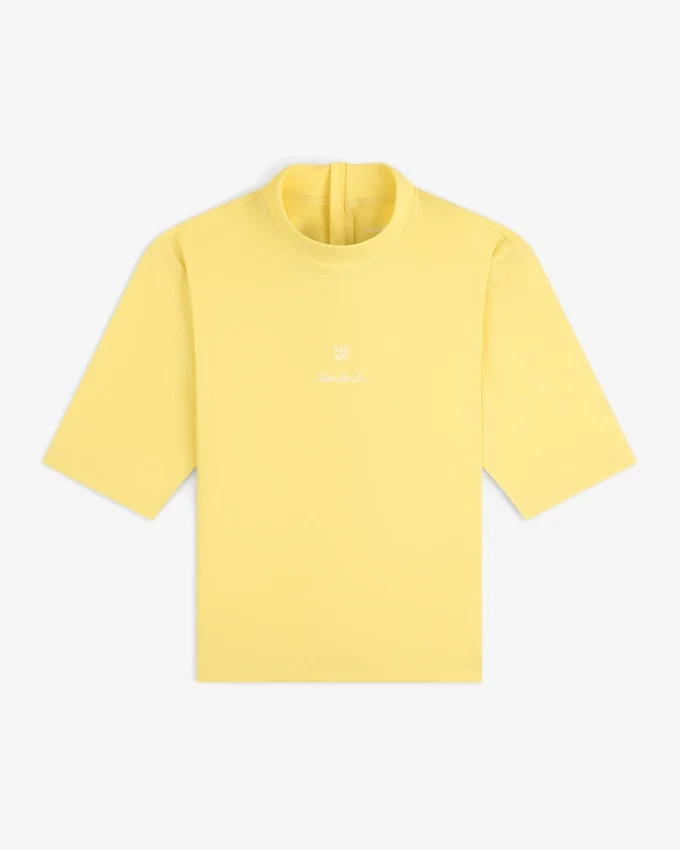 Kortärmad rash guard med emblem
