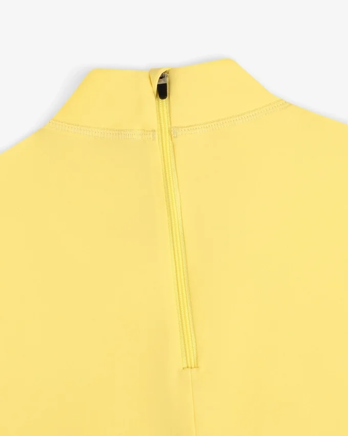 Kortärmad rash guard med emblem