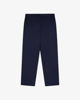 Kostymbyxor i tropisk ull med elastisk midja