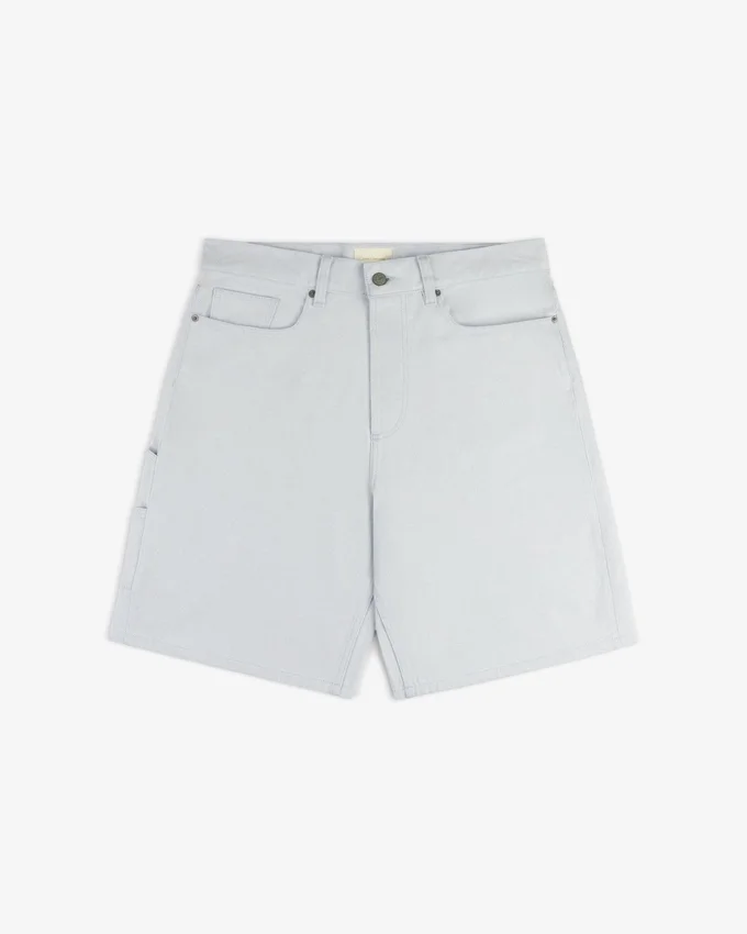 Ljusblå jeansshorts
