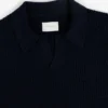 Långärmad bouclé-polo