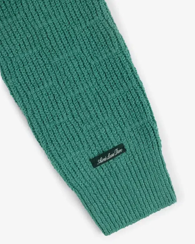 Långärmad bouclé-polo