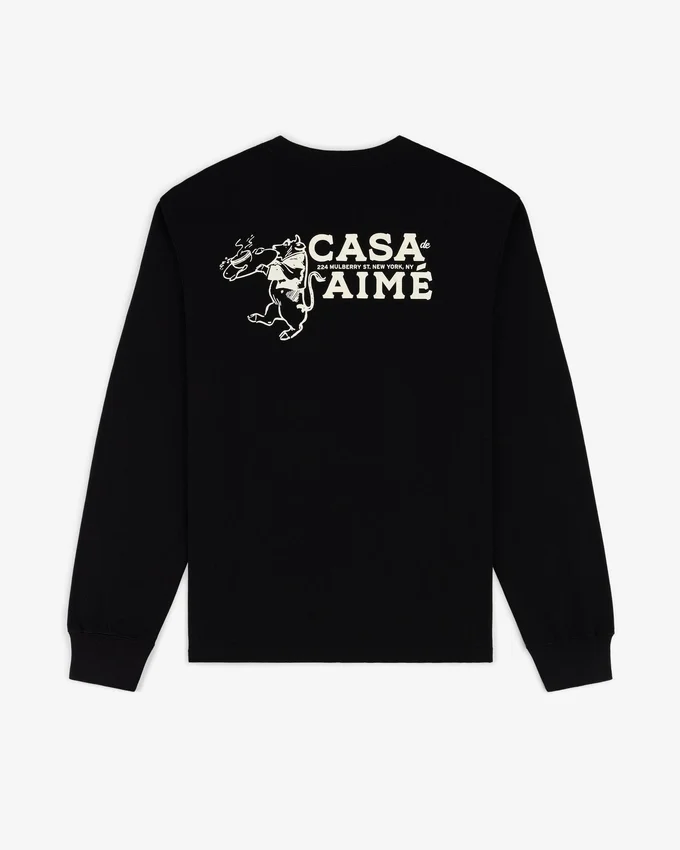 Långärmad Casa-T-shirt