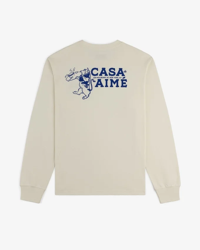 Långärmad Casa-T-shirt