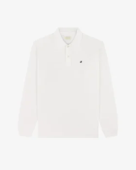 Långärmad Crest Piqué-polo