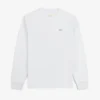 Långärmad T-shirt med mikro-logotyp