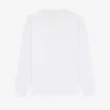 Långärmad T-shirt med ton-i-ton-logotyp