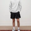 Långärmad T-shirt med ton-i-ton-logotyp