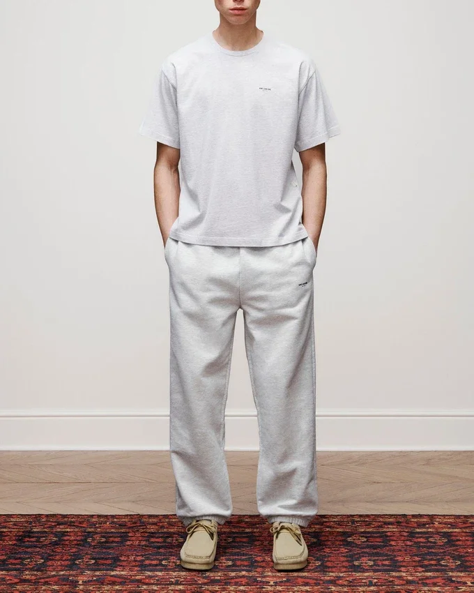 T-shirt med mikro-logotyp